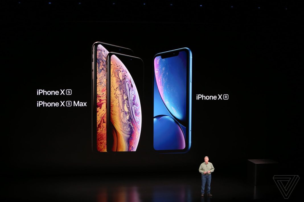 iPhone XS iPhone XS Max iPhone XR