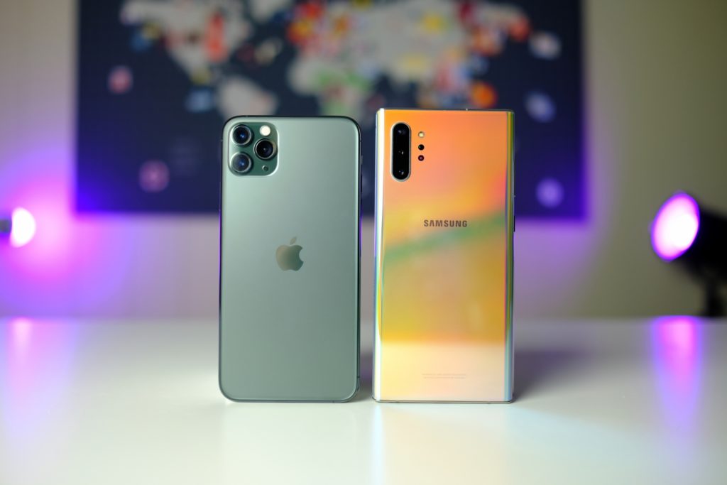 note 10 plus and iphone 11 pro max