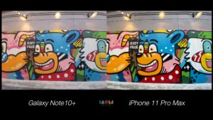 Compare Photo Shot Galaxy Note10+ vs iPhone 11 Pro Max