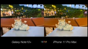 Compare Photo Shot Galaxy Note10+ vs iPhone 11 Pro Max