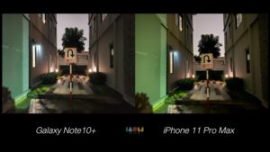 Compare Photo Shot Galaxy Note10+ vs iPhone 11 Pro Max