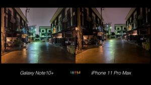 Compare Photo Shot Galaxy Note10+ vs iPhone 11 Pro Max