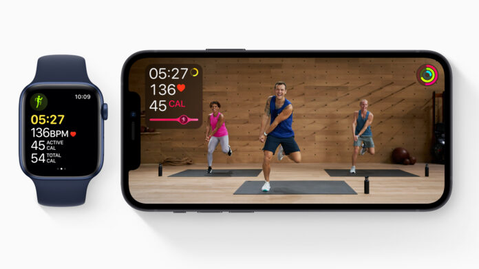 Apple fitness plus apple watch iphone 12