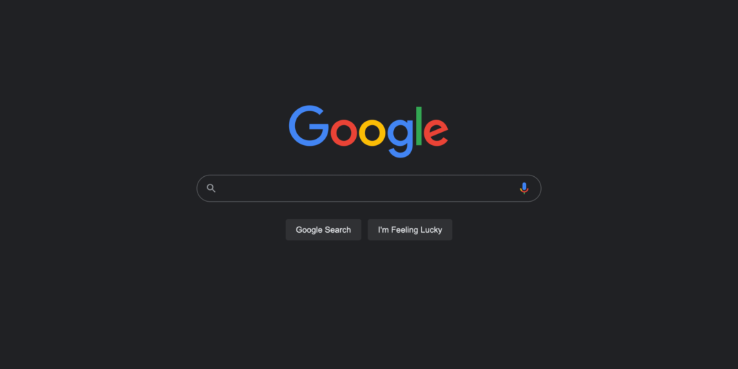 Google Search Dark Mode